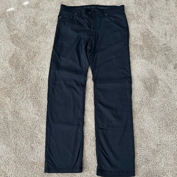 Prana Men’s Pants Black Slim Fit 33x32 - Picture 1 of 4